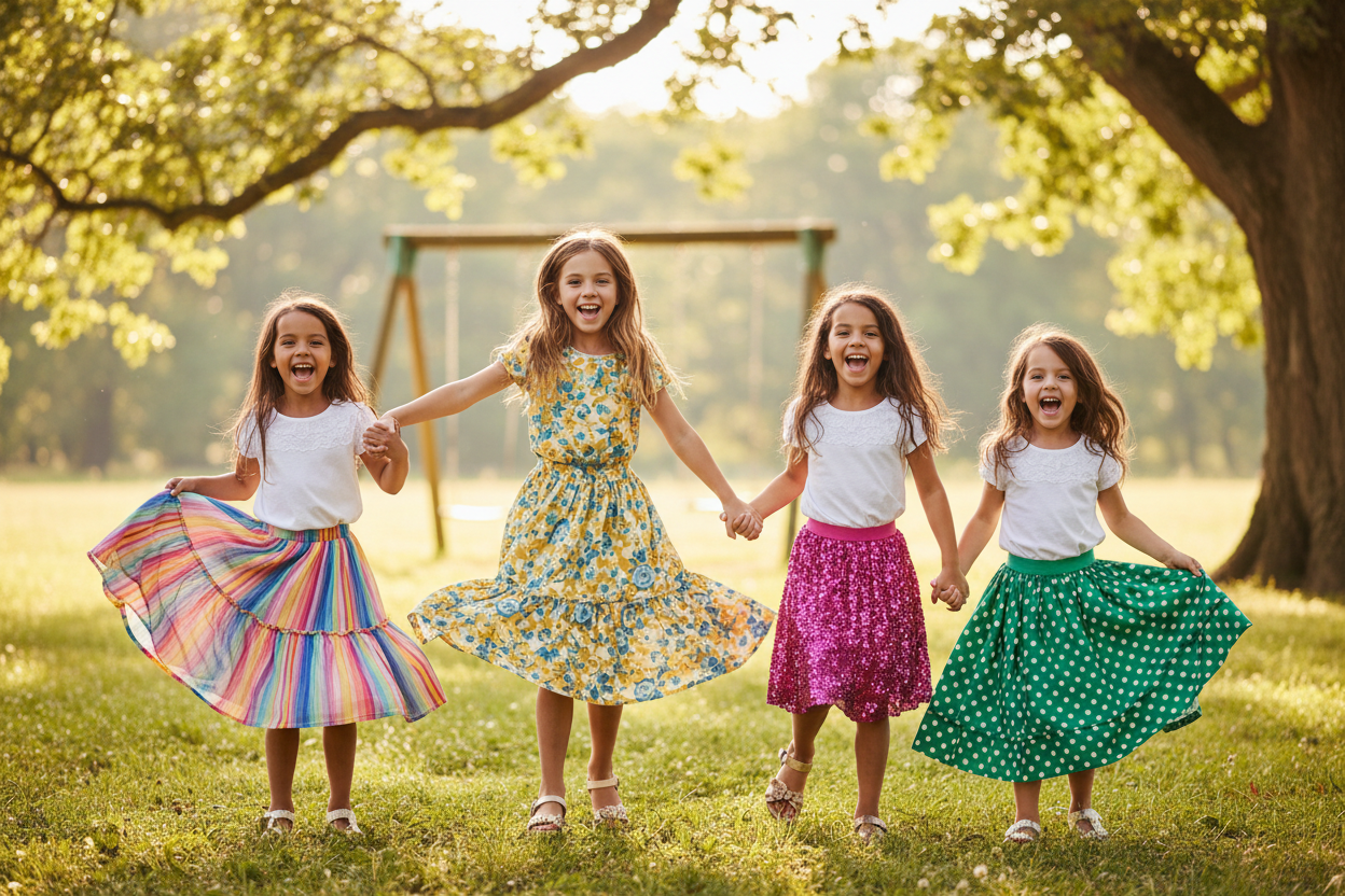 Kız Çocuk Etekleri