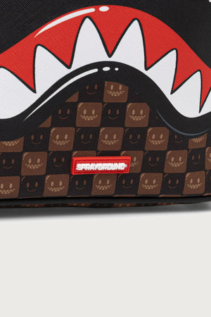 Sprayground - Braune Rucksack mit Haien in Paris 910B9305NSZ