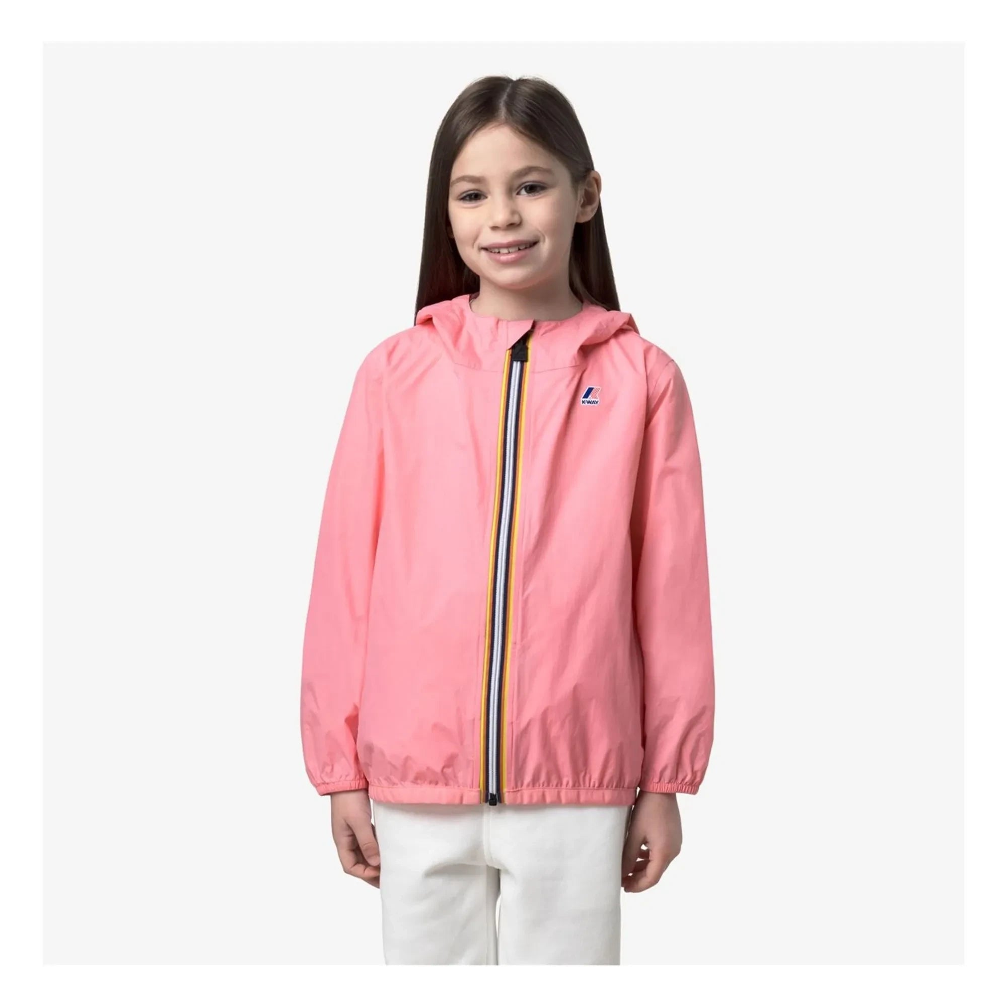 K-way - Le Vrai 4.0 Claude wasserdichte Windjacke | Rosa