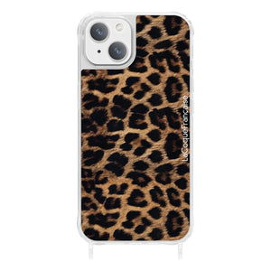 LaCoqueFrançaise - iPhone Leoparden-Hülle | Braun