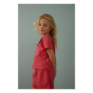 Gray Label - Bio-Baumwoll-Shorts mit Gummizug | Fuchsia