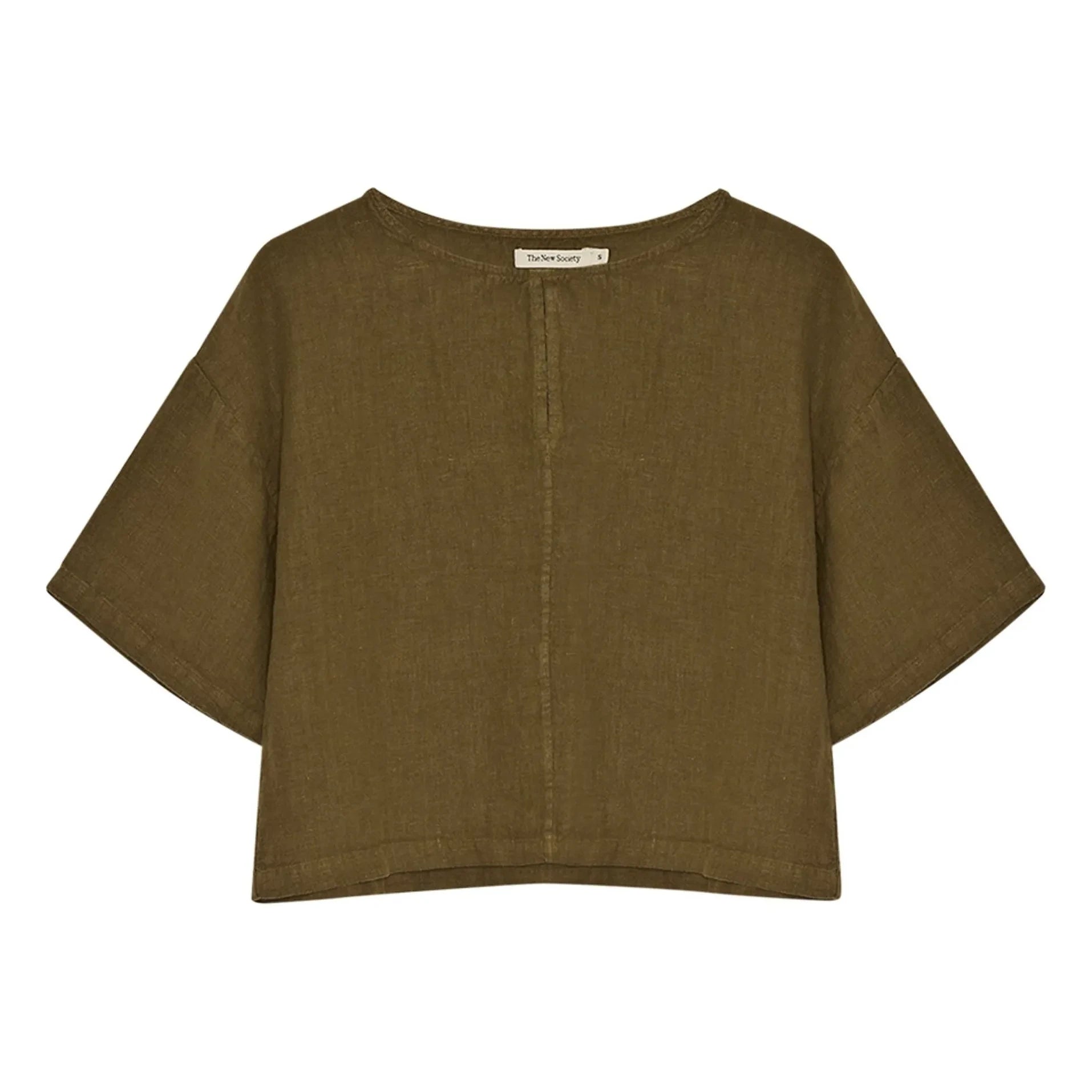 the new society - Melissa Lin T-Shirt | Olive