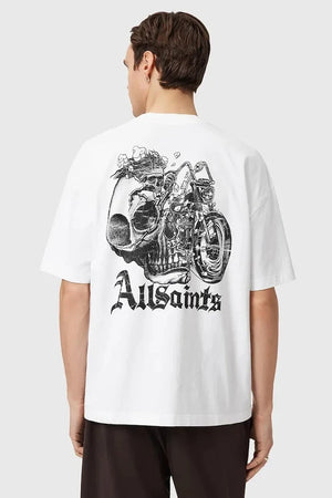 AllSaints PANHEAD Pamuklu Tişört