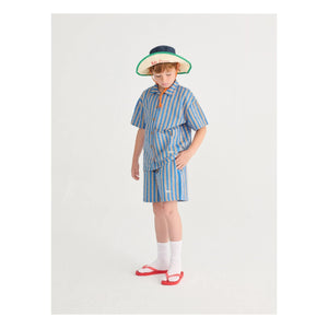 Bobo Choses - Gestreifte Shorts | Blau