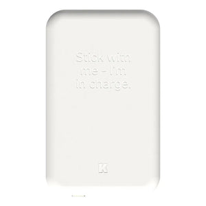 Kreafunk - ToCHARGE QI Powerbank | Weiß