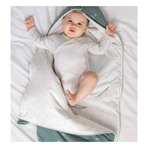 Les Petites Billes – Beidseitiges Ganzjahres-Babynest | Grün