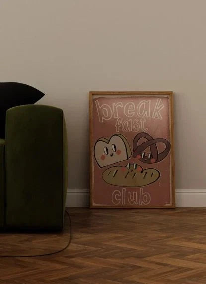 Studio Loco - "The Breakfast Club" Plakat | Staubrosa