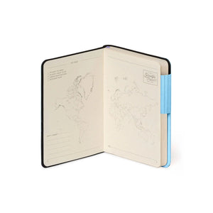 Legami - Notizbuch mit Blank Pages und Monochrome Softcover - Aura - Mein Notizbuch