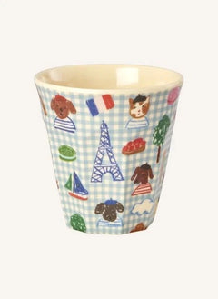 Rice - Paris Melaminbecher | Blau