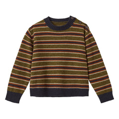 Karamell - Chester Merinopullover | Khaki