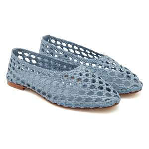 Augusta - Ava Ballerinas | Blau