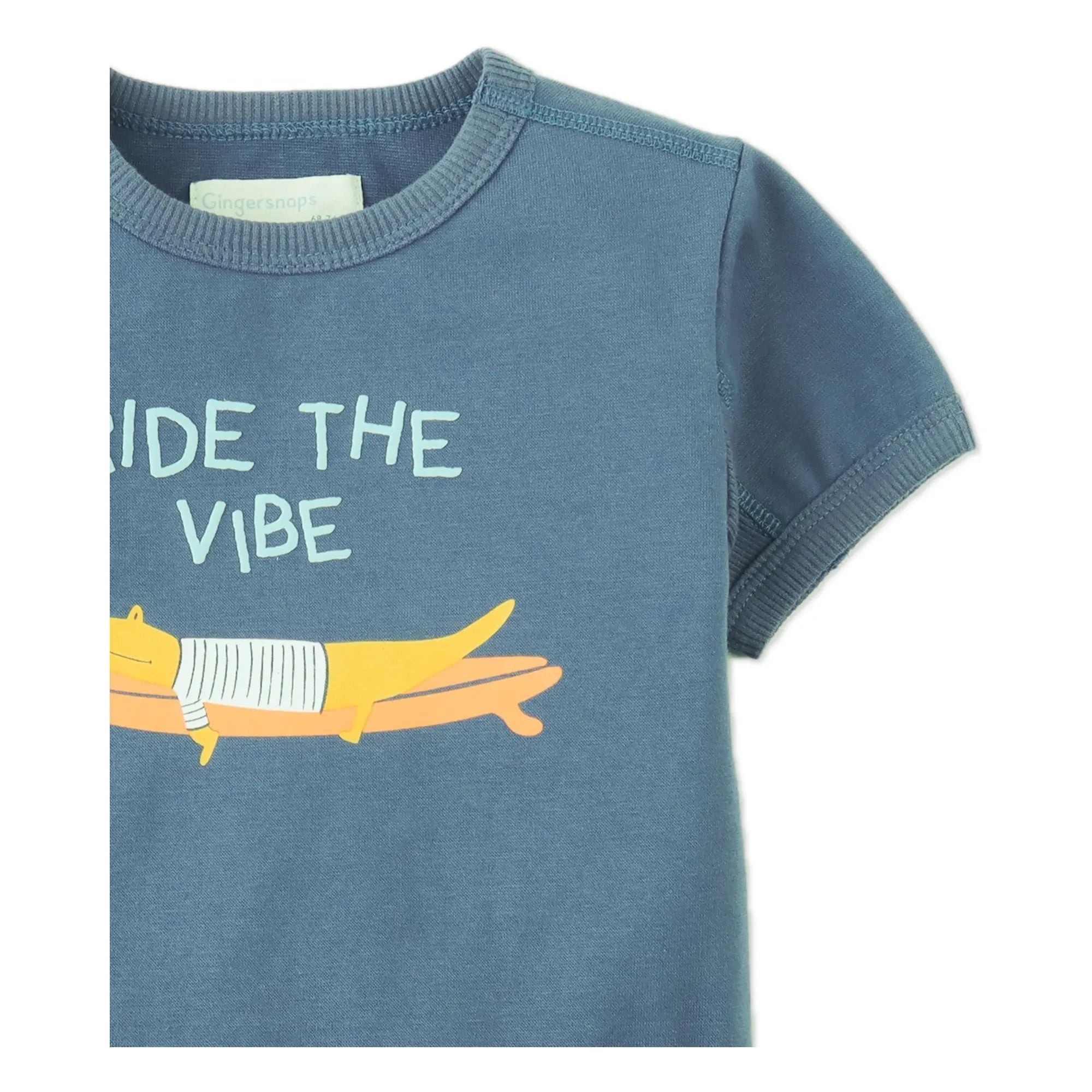 Gingersnaps - Chalice Ride The Vibe T-Shirt | Blau