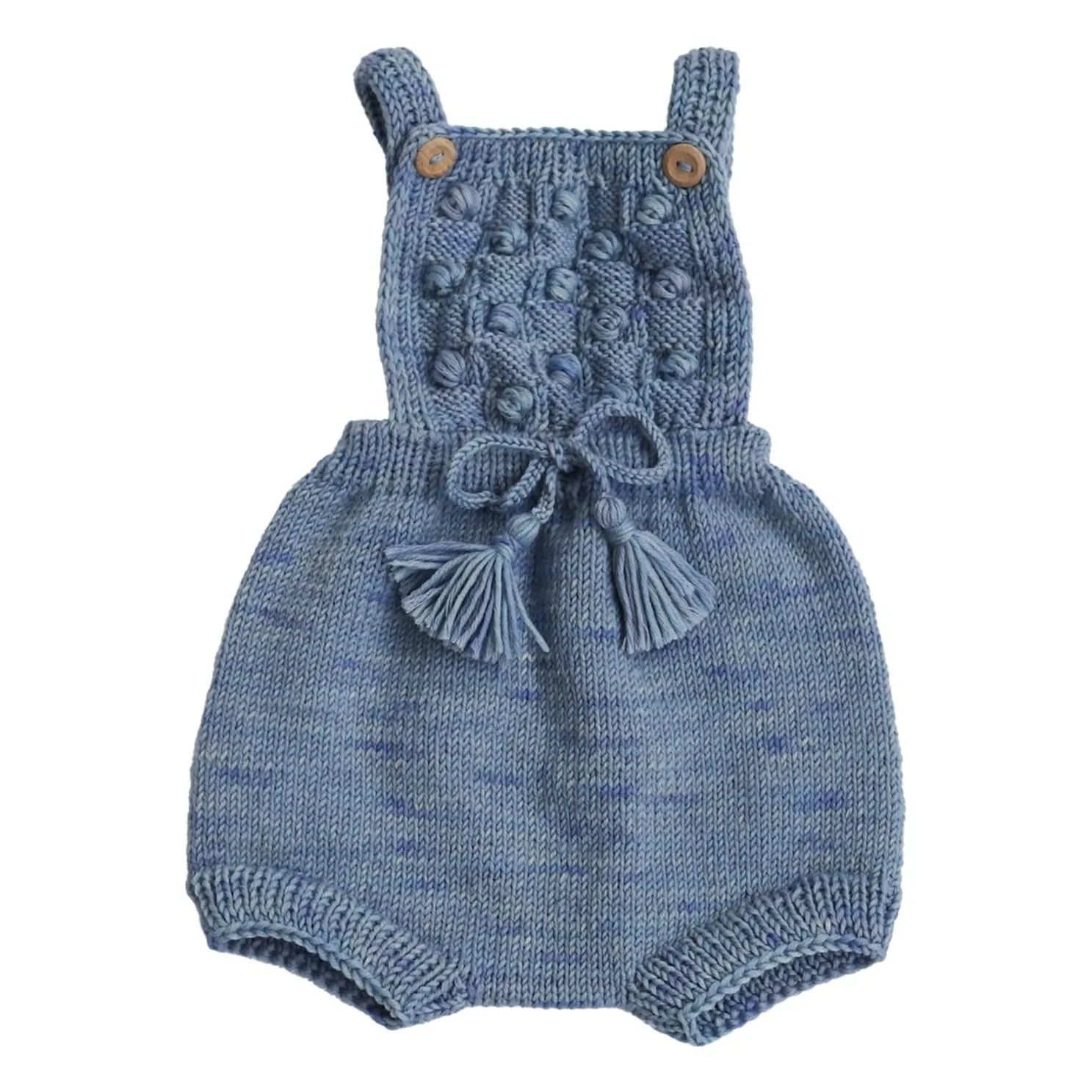 Kalinka - Ravena Overall aus Merinowolle | Hellblau