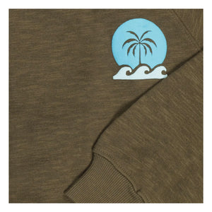 Tumble N'Dry – High Tide Sweatshirt aus Bio-Baumwolle | Khakibraun