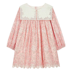 Louise Misha - Arinola Kleid aus Bio-Baumwolle | Rosa