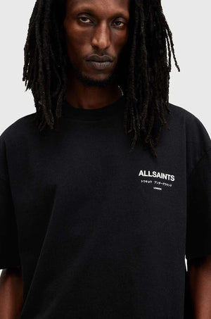 AllSaints Herren Baumwoll Oversize T-Shirt