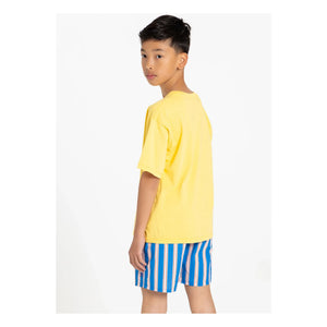Smallable Kid - Nils Bio-Baumwoll-T-Shirt | Neon Gelb