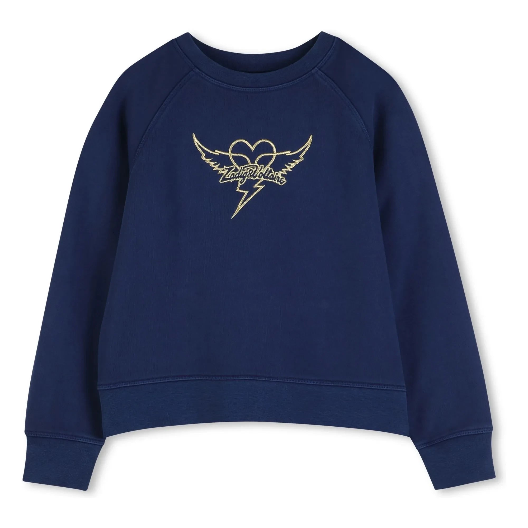 Zadig & Voltaire - Sweat Logo Hearts | Gece mavisi