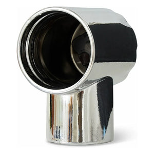 HKliving - Retro Keramikuhr | Chrom