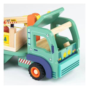 Moulin Roty - Lastwagen und Accessoires Wald | Grün
