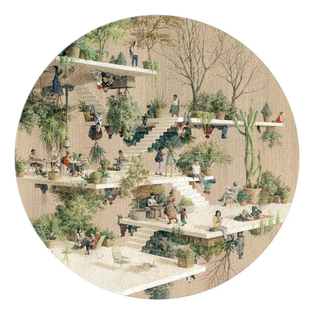 Londji - Gravity 500-teiliges Rundes Puzzle
