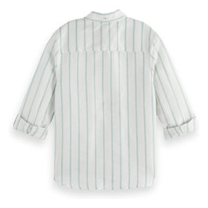Scotch & Soda – Gestreiftes Hemd | Weiß