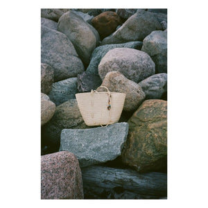 Becksöndergaard - Kleine Strohtasche Adina | Beige