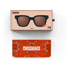 IZIPIZI - Sonnenbrille #Road Junior | Glänzend Schwarz