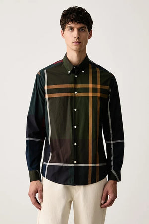 Barbour Herren Baumwollhemd