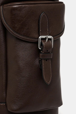 Coach Leder Rucksack