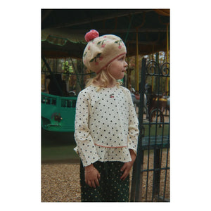 Konges Sløjd - Belou Cherry Woll-Beret | Beige