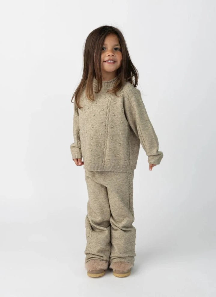 Donsje - Sagee Pullover | Heather Beige
