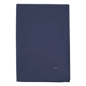 Suite 702 - Bio-Percale-Bettbezug | Marineblau