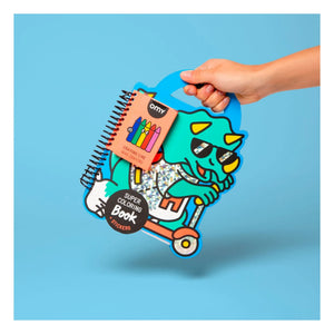 Omy - Dino-Malbuch mit Stickern