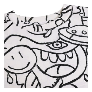 Molo - Rodney Doodles T-Shirt aus Bio-Baumwolle | Weiß