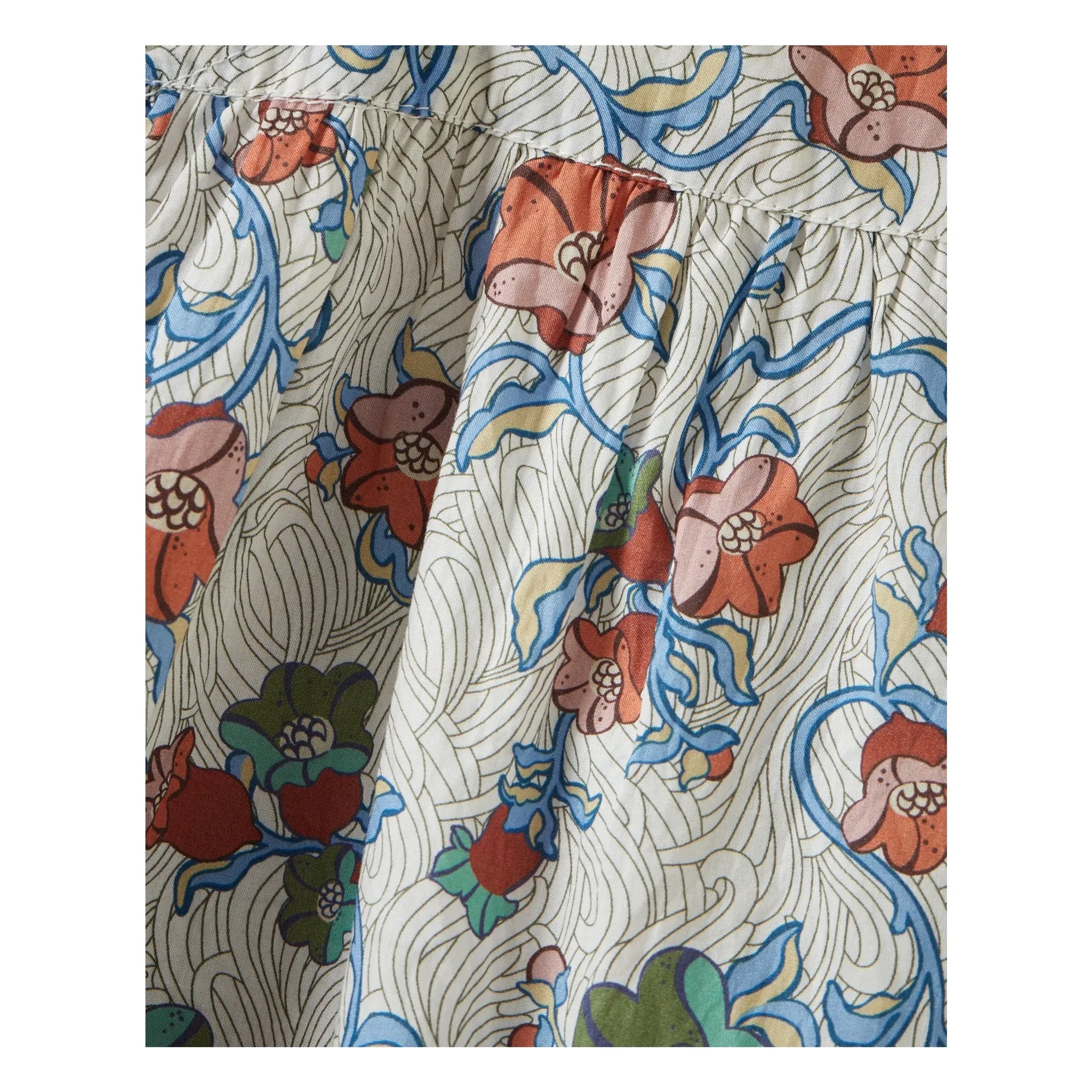 Caramel - Ibera Liberty Kleid | Ecru