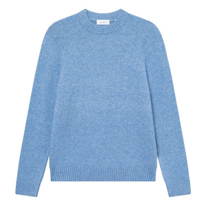 Les Deux - Gilbert Rundhals-Strickpullover | Blau