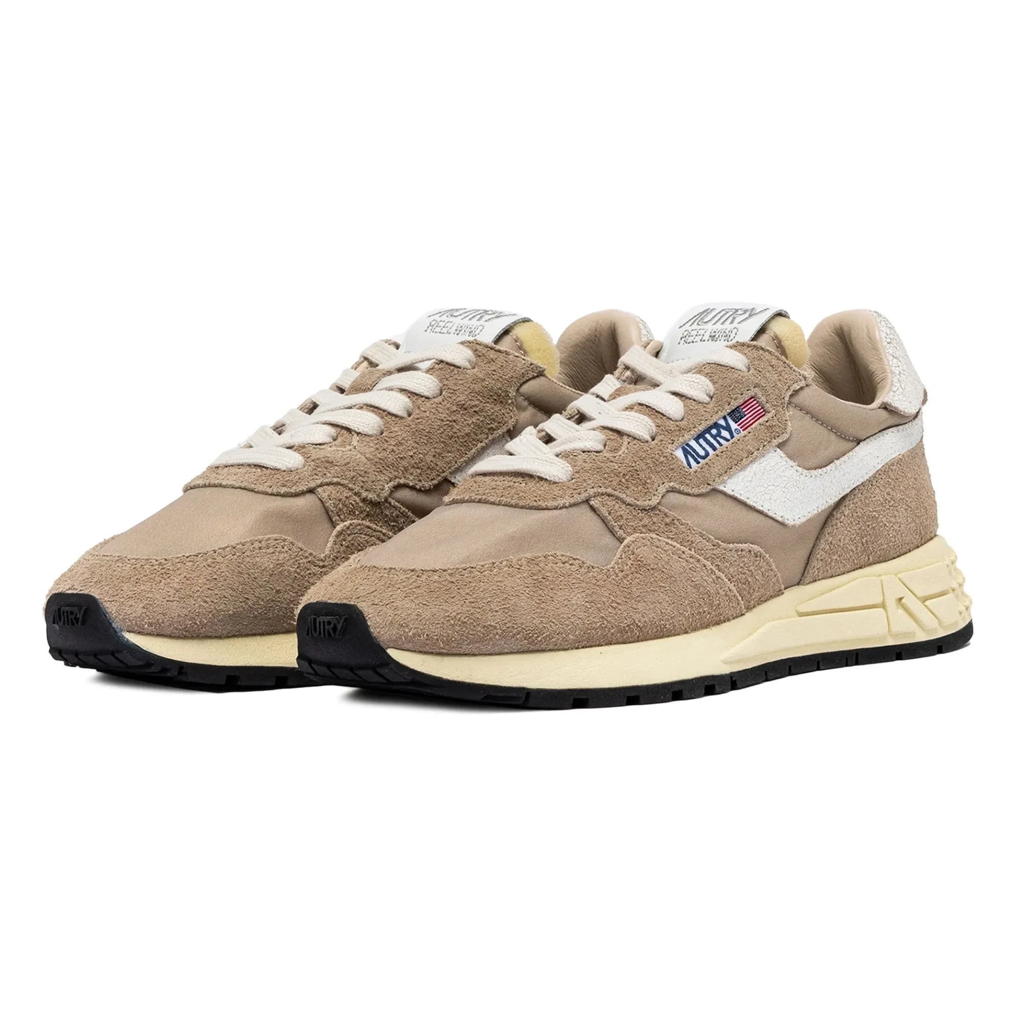 Autry - Reelwind Low Nylon Sneaker | Dunkelbeige