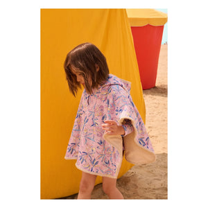 Louise Misha - Mael Badeponcho aus Bio-Baumwolle | Blassrosa