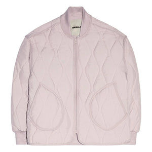Smallable Kid - Wattierte Woll-Bomberjacke | Blassrosa