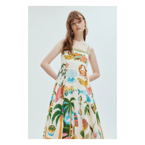 Alémais – Paradiso Leinenkleid | Ecru