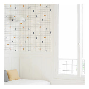 Season Paper - Moon Tapete | Senf