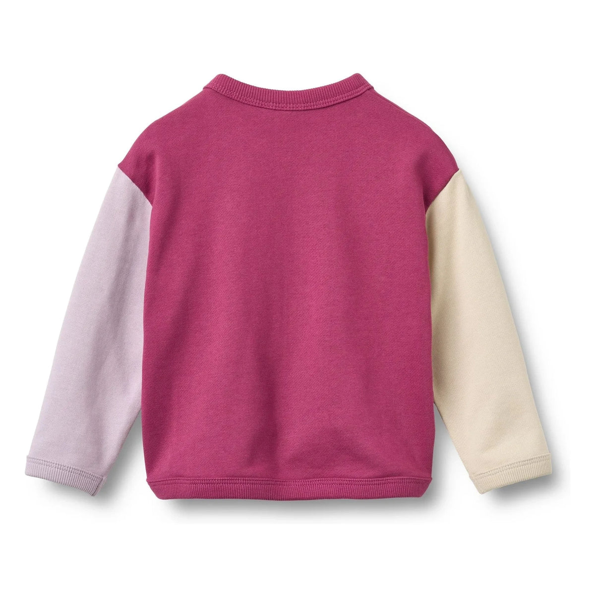 Wheat - Emery Fleur Bio-Baumwoll-Sweatshirt | Magenta