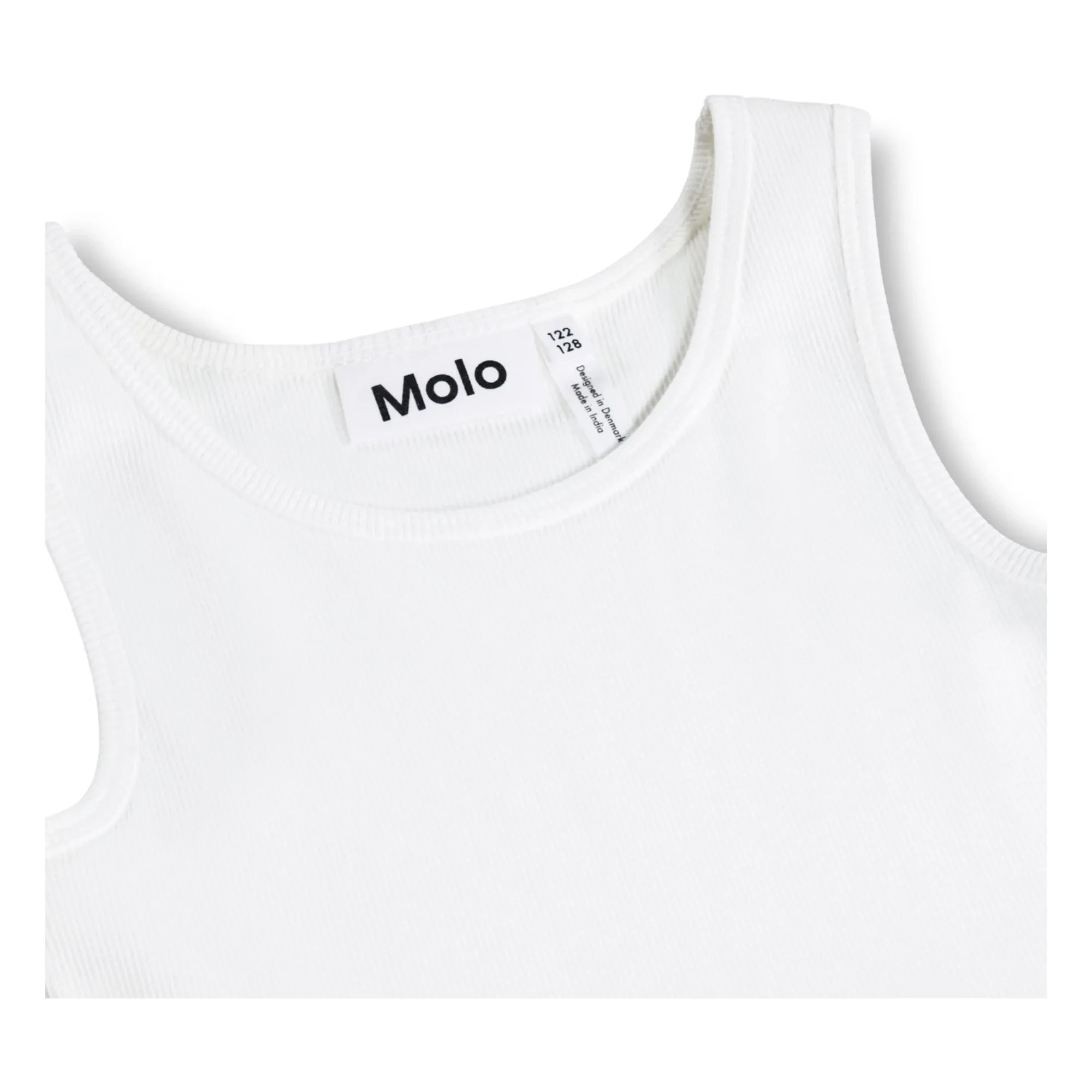 Molo - Cassandra Dogs Bio-Baumwollkleid | Weiß