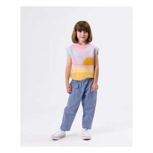 Goldie + Ace – Sunshine Ärmelloser Pullover | Rosa