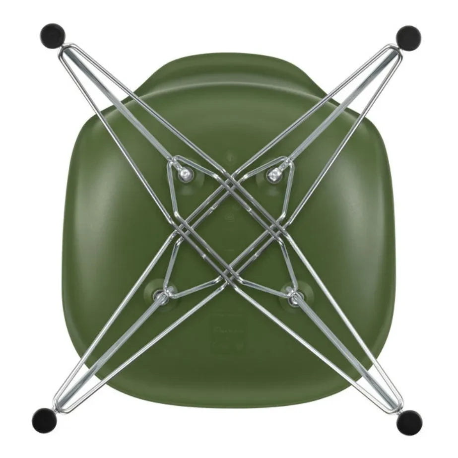 Vitra - DSR Kunststoffstuhl - Chromgestell - Charles & Ray Eames | Forêt