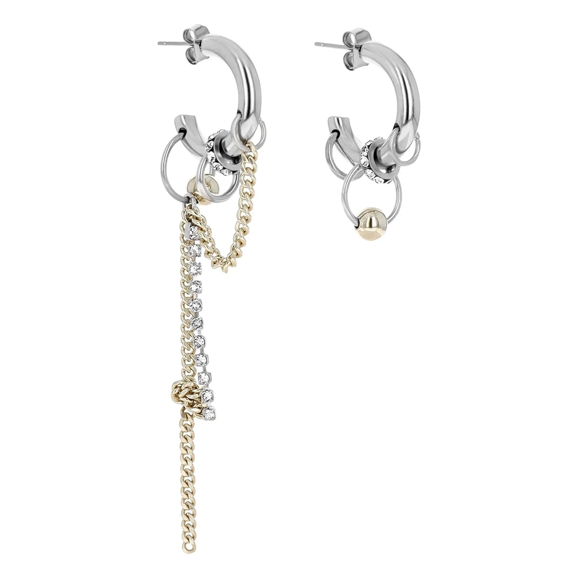 Justine Clenquet - Bernstein Ohrringe | Silber