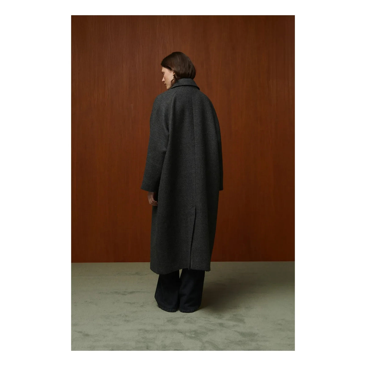 BELLEPIECE - Cooper Wollmantel | Grau