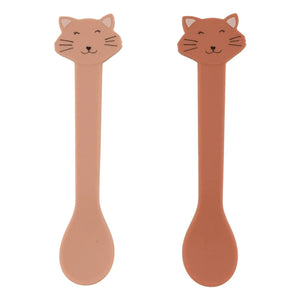 Trixie - Mrs. Cat Silikonlöffel - 2er-Set | Pink
