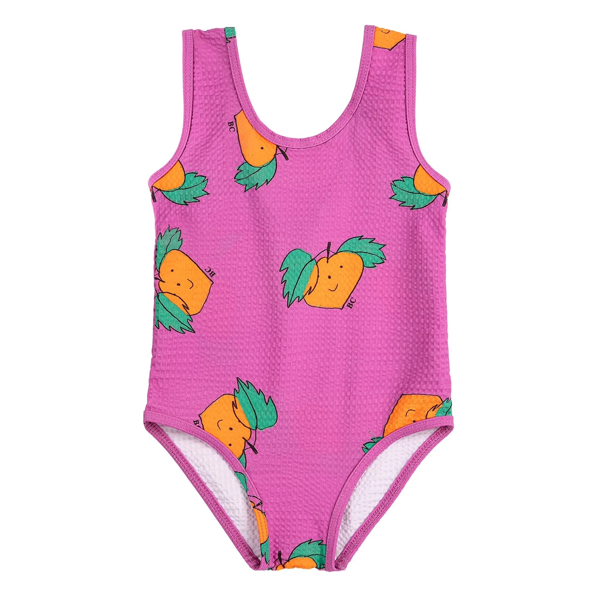 Bobo Choses - Orange Baby-Badeanzug aus recycelter Faser | Lila